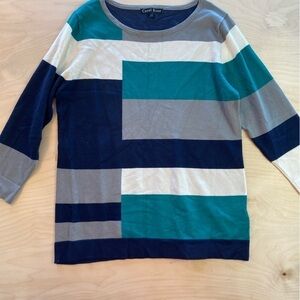 Carol Rose Sweater Blouse size Large (DW)